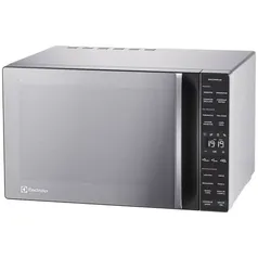 (Com Cashback Electrolux) Forno de Micro-ondas Electrolux Efficient ME36S com Funções Fermentar e Manter Aquecido Prata - 36 L