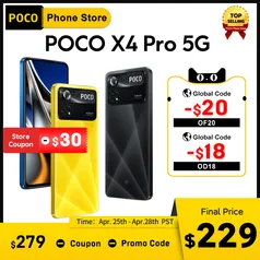 Smartphone Versão global poco x4 pro 5g nfc snapdragon 695 120hz 67w turbo carregamento