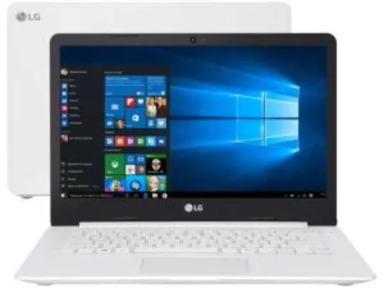 Notebook LG Ultra Slim 14U380-L.BJ36P1 Intel Quad Core 4GB 500GB 14” W10 | R$1.305