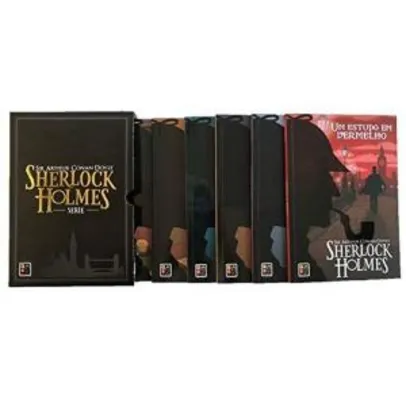 Box 6 Livros | Sherlock Holmes | Sir Arthur Conan Doyle | R$ 29