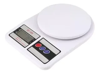 Balança Cozinha Digital Precisão Sf-400 Até 10kg Branco Top