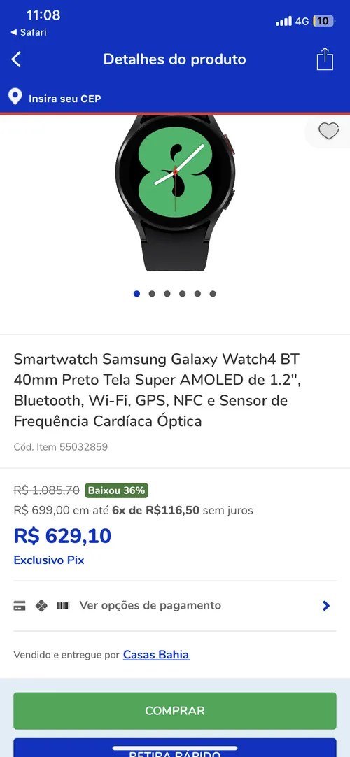 Imagen na descrição da promoção