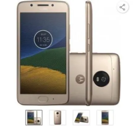 Motorola Moto G5 Xt1676 Dual Chip 16gb 4G - Dourado