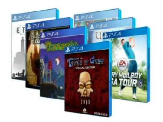 7 jogos para ps4