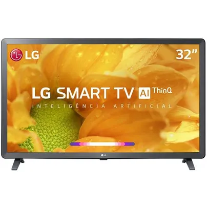 [R$1147,49 com AME] Smart TV LG 32" HD 32LM627B Wi-Fi Bluetooth HDR 