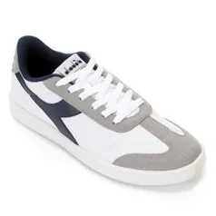 Tênis Diadora Step Masculino - Branco e Azul