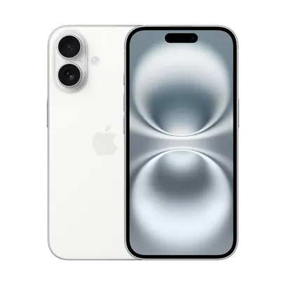 Foto do produto iPhone 16 (128 GB) - Branco - Distribuidor Autorizado