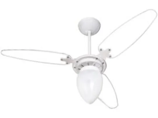 Ventilador de Teto Ventisol Premium Wind Light - 3 Pás Branco | R$ 140