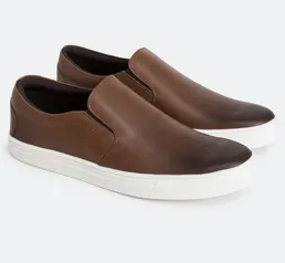 Slip On Masculino em Couro | R$64