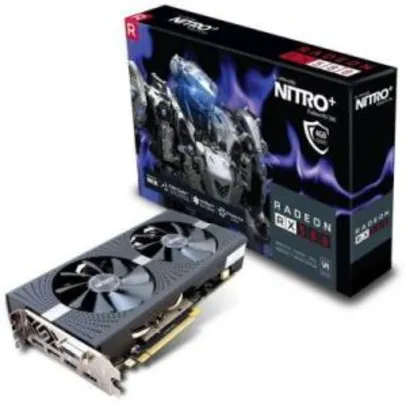 PLACA DE VÍDEO SAPPHIRE RADEON RX 580 NITRO+ 4GB 11265-31-20G 256BIT GDDR5 C/HDMI PCI-EXP - R$999