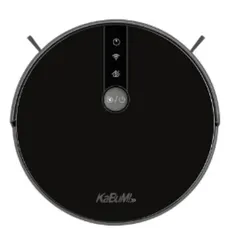 Robô Aspirador de Pó KaBuM! Smart 500, Recarregamento Automático, Filtro HEPA, Controle via Aplicativo, Preto  - KBSF000