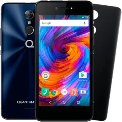 Smartphone Quantum GO 2 / 32GB Octa-core Tela Amoled 5" Azul