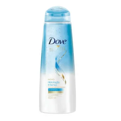 Shampoo Dove Hidratação Intensa com Oxigênio 400ml 44% OFF De: 19,69 Por: 10,99