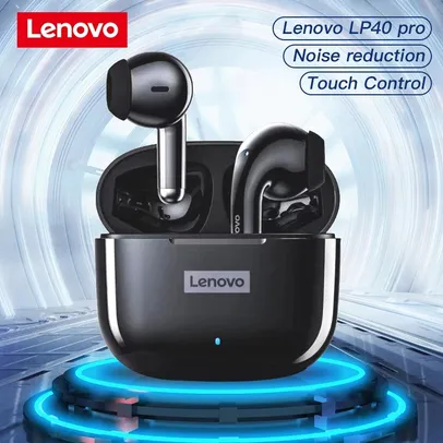 Fone de Ouvido Lenovo Lp40 Pro Bluetooth 5.1 Wireless