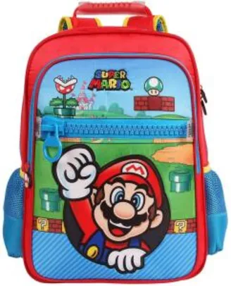 Mochila Nintendo Super Mario, 11543, DMW Bags | R$90