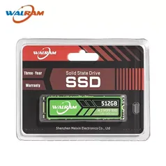 SSD M.2 512GB NGFF WALRAM - Sata3