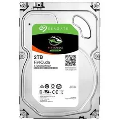 HD Seagate SATA 3,5´ Híbrido (8GB SSD) 2TB SATA 6,0Gb/s | R$ 610,75