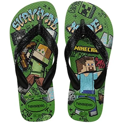 [37/38-39/40] Chinelo Minecraft Havaianas