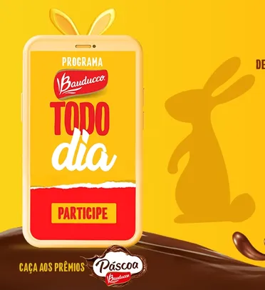 Promoção Páscoa Bauducco - Ganhe até 500 por dia 