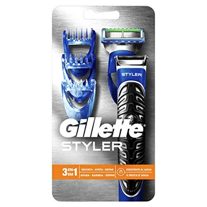 [Gratis pela p&G] Barbeador Elétrico Gillette Styler 3 em 1, Gillette | R$ 93