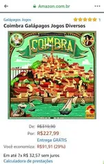 Coimbra Board Game - R$228