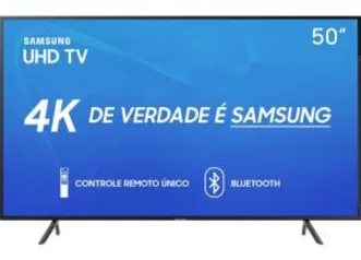 Smart TV LED 50" Samsung 50RU7100 Ultra HD 4K R$1.689 [R$1.439 com Ame]