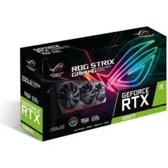 Placa de video asus geforce rtx 2080 ti strix 11gb ddr6 352 bits - rog-strix-rtx2080ti-11g-gaming