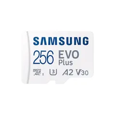 Samsung Memory Card EVO Plus Branco - 256GB