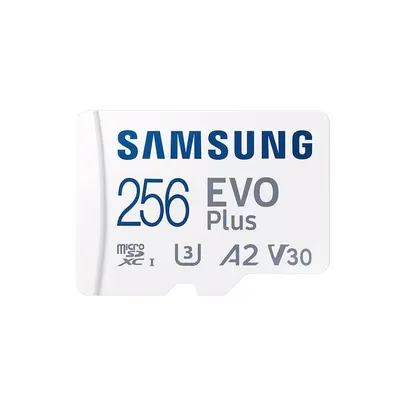 Samsung Memory Card EVO Plus Branco - 256GB