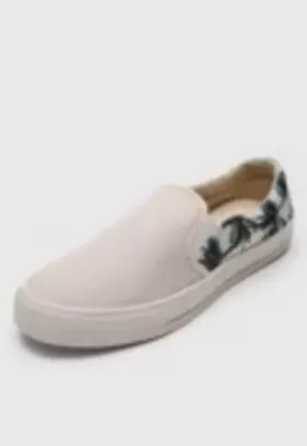 Slip On FiveBlu Palmtree Bege