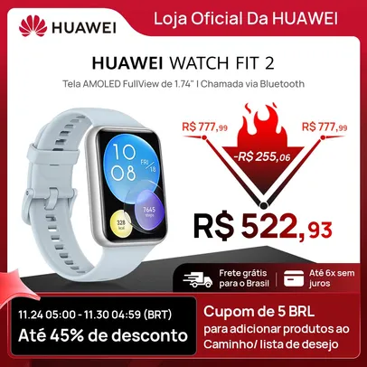 SmartWatch Huawei Watch Fit 2 GPS