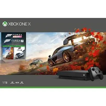 Xbox One X + Jogo Forza Horizon 4