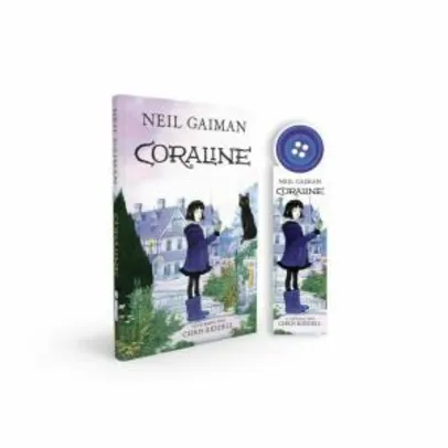 Livro Coraline(capa dura) + marca pagina