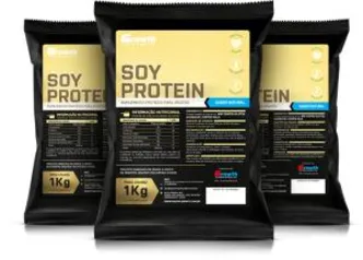 SOY PROTEIN PROTEíNA ISOLADA DE SOJA 1KG SABOR NATURAL | R$40