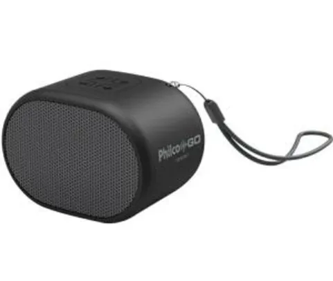 [CC Americanas R$ 79,99] Caixa de som Bluetooth Philco Go Speaker Pbs05bt