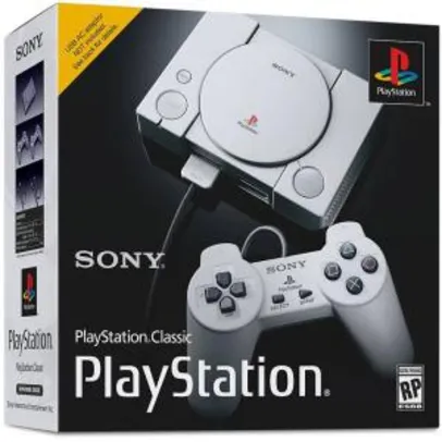 Console Playstation 1 Classic Edition Ps1 Mini Sony [Marketplace] - R$ 375,00