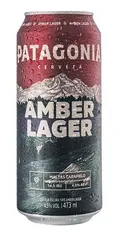 Cerveja Patagonia Amber Lager Lata 473ml