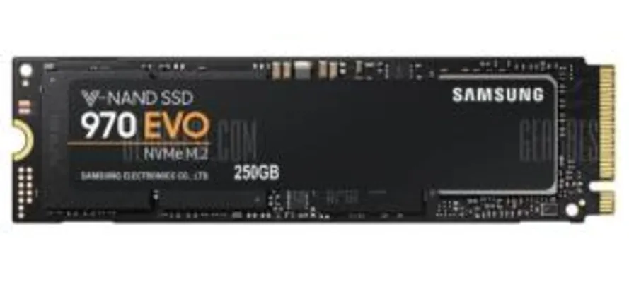 SSD m.2 NVME Samsung Evo 970 250GB | R$399