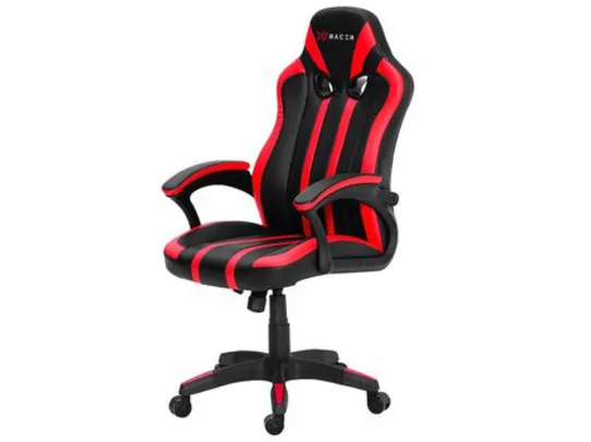 [Cliente ouro] Cadeira Gamer XT Racer Reclinável - Preta e Vermelha Force Series R$631