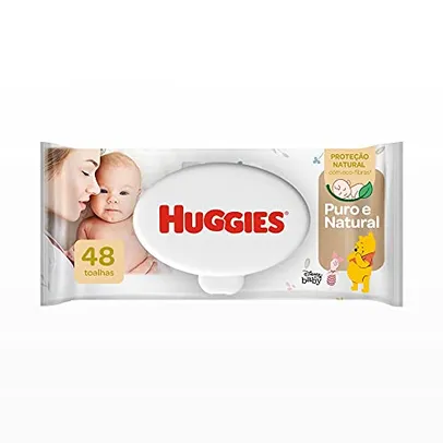 Huggies Puro e Natural - Lenços Umedecidos, 48 lenços