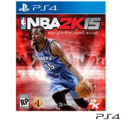 Jogo NBA 2K15 - PS4 | R$30