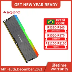 Memória RAM Asgard Loki W2 RGB 2x8gb 3200MHz