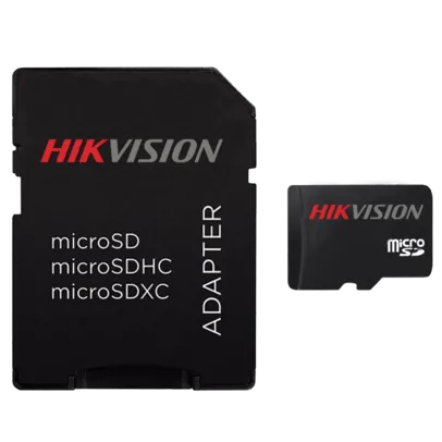 Cartão de Memória Hikvision Micro SDHC 16GB, Class 10, HS-TF-C1/16G - COM ADAPTADOR