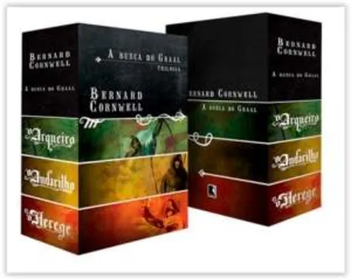 [Submarino] Livro - Box A Busca do Graal (3 Volumes) - Edição Econômica  por R$ 40