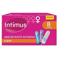 [REC] Absorvente Interno Intimus Super 8 Unidades