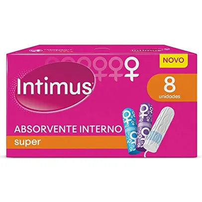 [REC] Absorvente Interno Intimus Super 8 Unidades