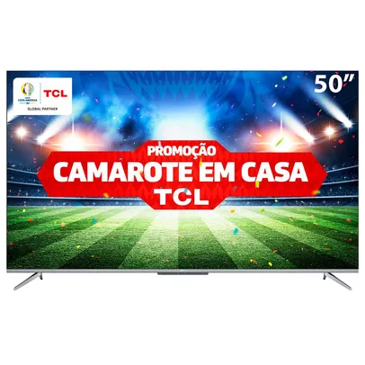 [APP] Smart TV LED 50" UHD 4K TCL P715 Android | R$2.294