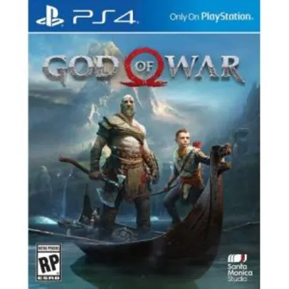 Game God Of War PS4 - R$ 157