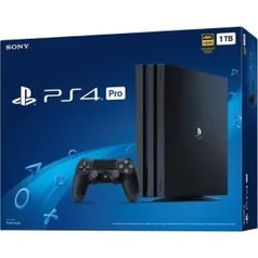 Console Playstation 4Pro 1TB + Controle Wireless DualShock 4