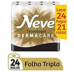 Neve Supreme Papel Higiênico, 24 Rolos - folha tripla | R$25